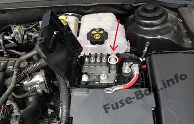 Engine Pre-Fuse Box: Chevrolet Cruze (2008-2016)