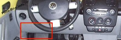Relay panel: Volkswagen New Beetle (1998-2011)